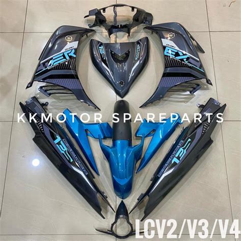 Yamaha Lc V V V Exciter Th Cover Set Coverset Siap Tanam