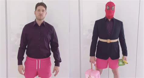 Michael Bublé Posts Hilarious Video Of His Back To School Look