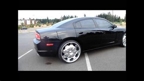 2012 Dodge Charger On 24s Youtube