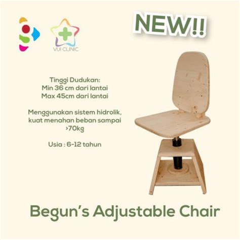 Jual Kursi Kayu Untuk Postur Tubuhadjustable Chairkursi Belajar