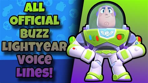 Buzz Lightyear Voice Lines Brawl Stars YouTube