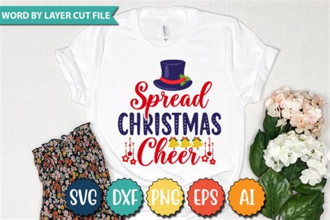 Spread Christmas Cheer Svg Graphic By Graphicpicker · Creative Fabrica