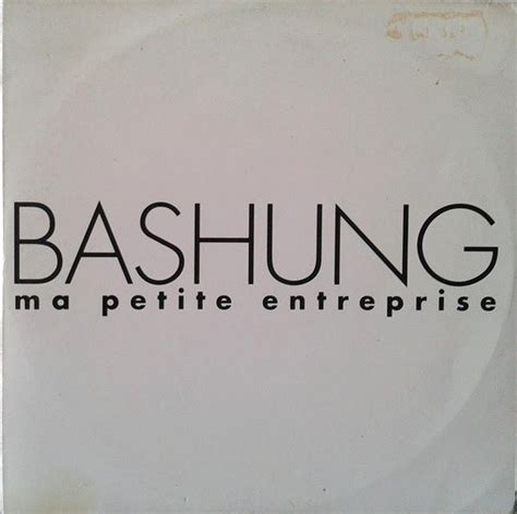 Alain Bashung Ma Petite Entreprise 1994 Cardsleeve CD Discogs