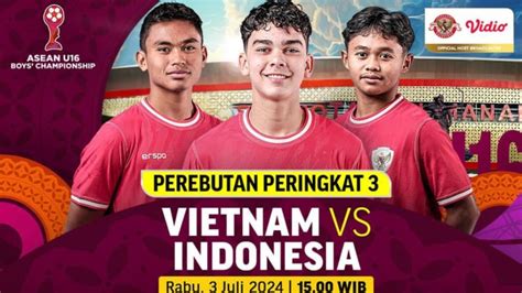 Link Live Streaming Indonesia Vs Vietnam Perebutan Peringkat Ketiga