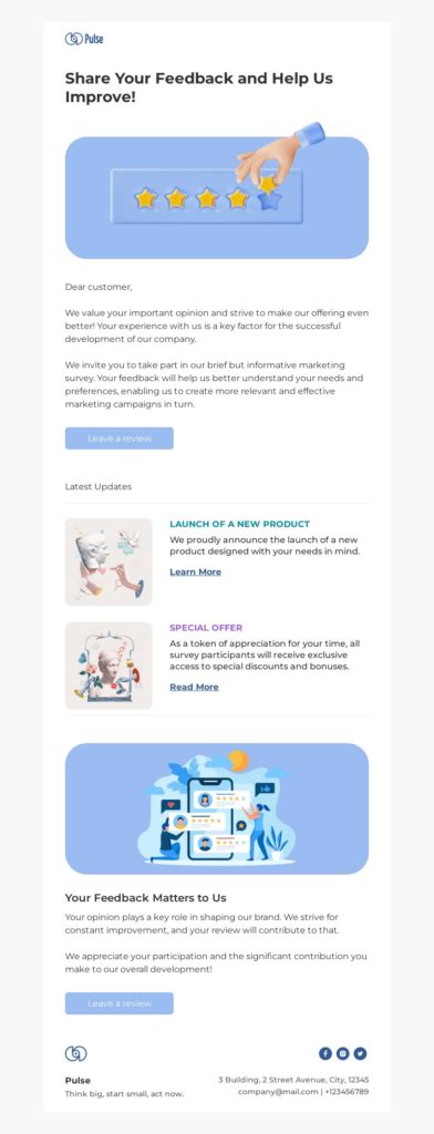 Review Email Templates Practical Tips Best Examples Blocks