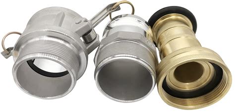 Buy SpringSpray 2 NPSH Brass Industrial Fire Hose Nozzle With 2 X