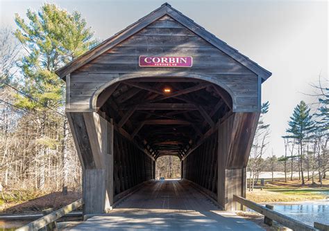 Corbin Bridge Over The Sugar River In Newport Nh K2parn