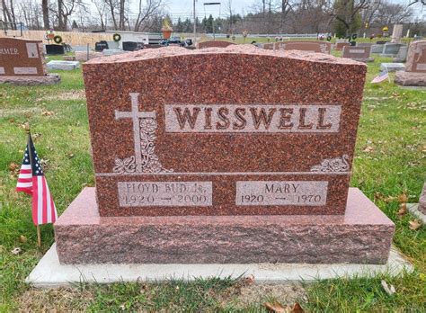 Mary Cieslinski Wisswell 1920 1970 Find A Grave Memorial