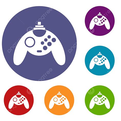 Conjunto De Iconos De Gamepad PNG Iconos De Gamepad Conjunto