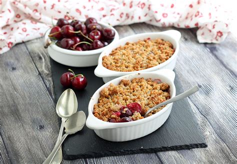 Crumble Di Ciliegie Ory Cucina Che Ti Passa