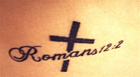 Romans 12 2 Tattoo