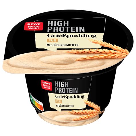 REWE Beste Wahl High Protein Pudding Grieß Pur 200g bei REWE online