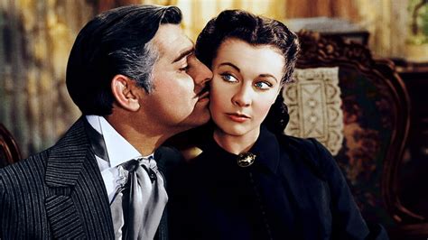 Gone With The Wind Vivian Leigh Movie Film Femeie Man Woman Pe