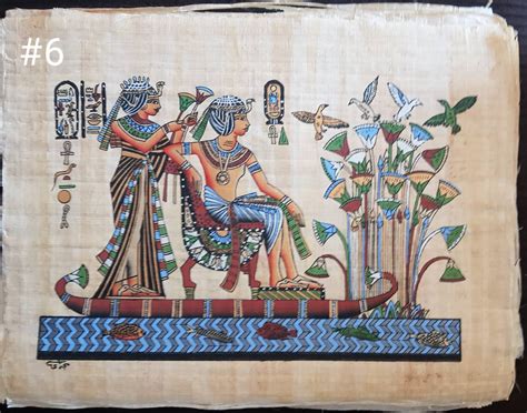 Real Egyptian Blank Papyrus Sheets X Etsy