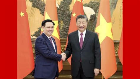 Xi Se Re Ne Con Presidente De Asamblea Nacional De Vietnam