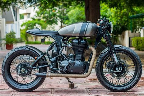 Royal Enfield Classic 350 Custom Cafe Racer Yummygood Ok Blogspot