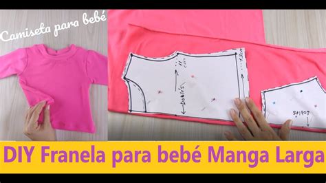 Como Hacer Un Su Ter O Franela Para Bebe Con Patr N Youtube