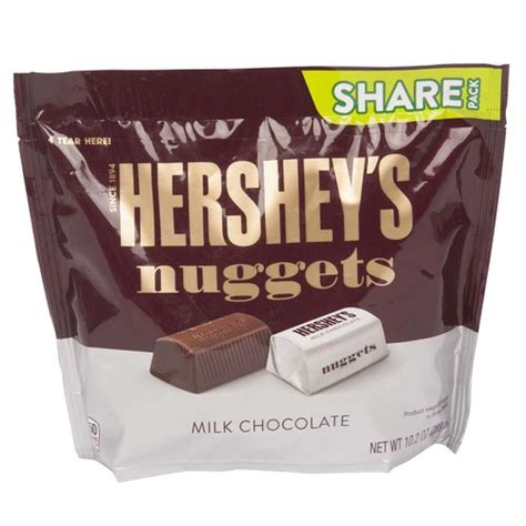 Hersheys Milk Chocolate Nuggets Share Pack