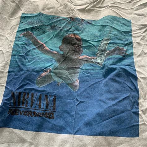 Oversized Size Small Nirvana T Shirt Nirvana Depop