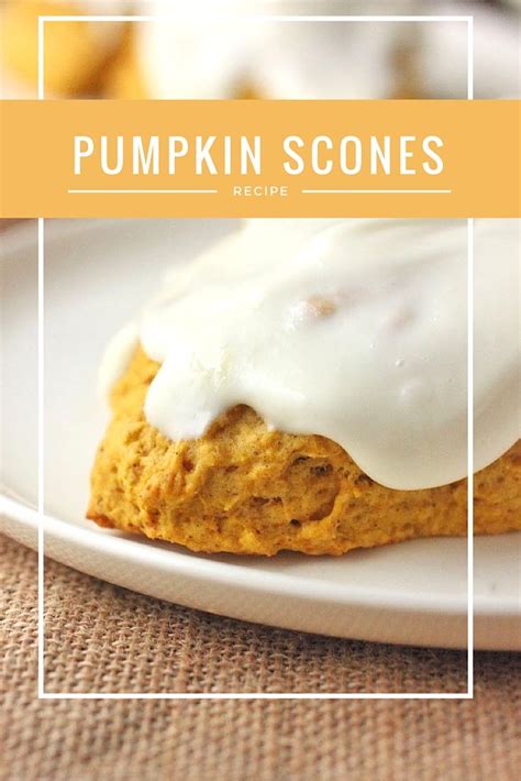 Pumpkin Scones With Cream Cheese Glaze Brown Sugar Food Blog Recipe Pumpkin Scones Recipe