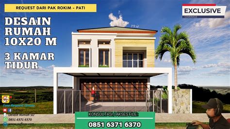 Desain Rumah Minimalis Request Dari PAK ROKIM PATI Dgn Luas Lahan