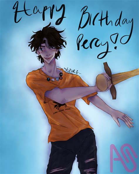 Percy Jackson Fanart Azure Illustrations ART Street