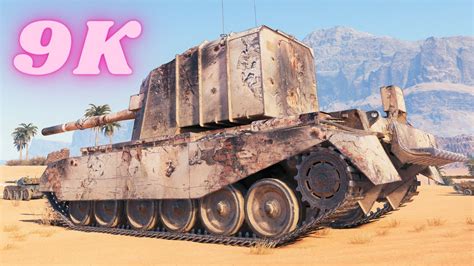 FV4005 Stage II 9K Damage 6 Frags World Of Tanks WoT Replays Tank