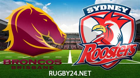 Brisbane Broncos Vs Sydney Roosters 3 May 2024 Nrl Full Match Replay