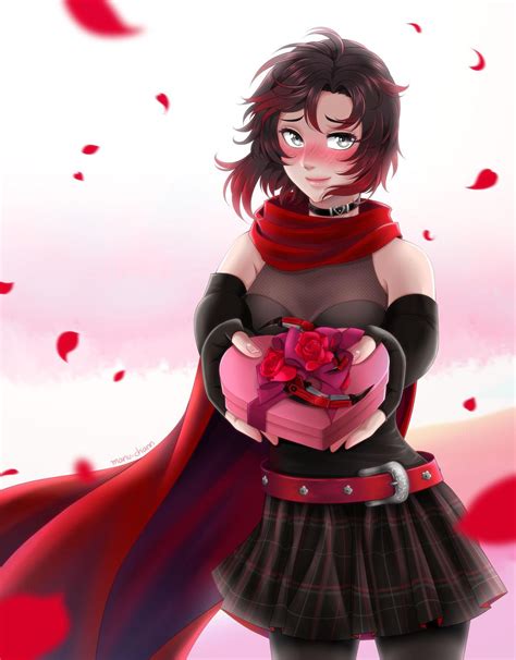 RWBY Females X Male Reader Oneshots Volume 1 Red Like Love