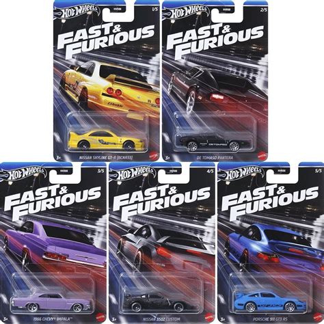 Hot Wheels Fast And Furious Zestaw Szt Hnr Hot Wheels Sklep Empik