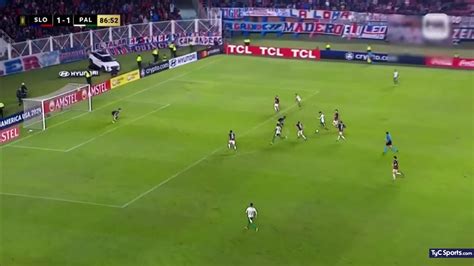 San Lorenzo vs Palmeiras la atajada de Facundo Altamirano a López