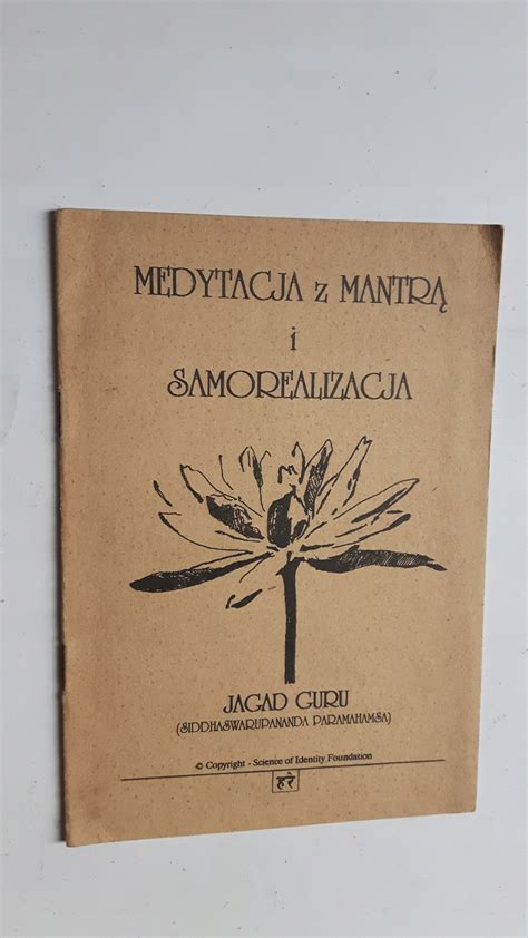 Medytacja z mantrą i samorealizacja Jagad Guru porównaj ceny Allegro pl