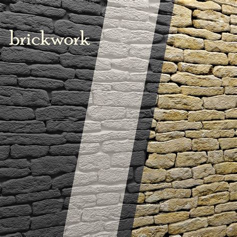 bricks wall 3d model