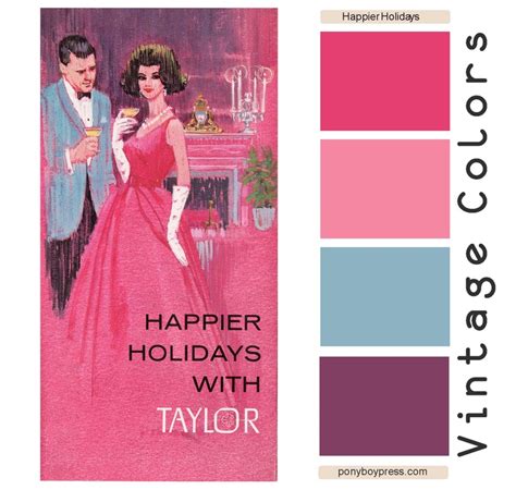 Pin On Vintage Color Palettes