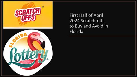 First Half Of April Florida Scratch Offs To Buy And Avoid Youtube