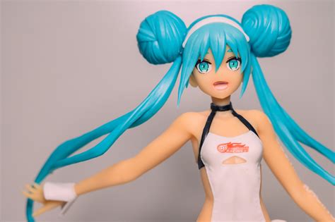 【3 5】初音ミクレーシングver レーシングミク2022 Tropical Maid Ver バンプレスト 個人的フィギュアレビュー Co Fig