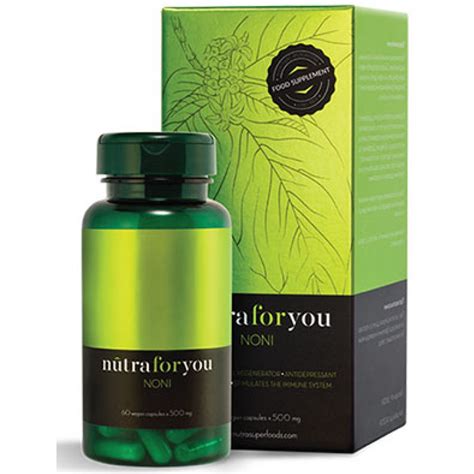Нони, Noni 500mg 60 капсули Nutra for you • Цена | Аптека Прайм