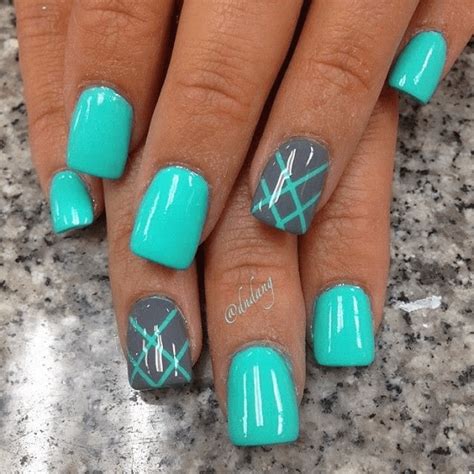 41 Teal Nail Designs Youll Fall In Love With 2021 Naildesigncode