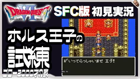 【dq6】sfc版『ドラゴンクエストⅥ 幻の大地』初見実況。ホルスを王位継承させてやる！（20日目） Youtube