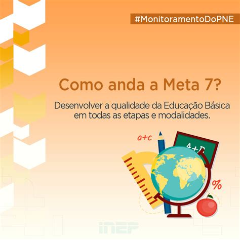 Inep on Twitter A Meta 7 do PNE prevê fomentar a qualidade da