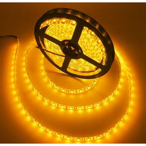 Non Waterproof 3528 Yellow SMD LED Strip 5 Meter Buy Online At Low