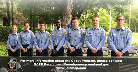 Ccjs Usg News And Updates Montgomery County Police Cadet Program Now Accepting Applications