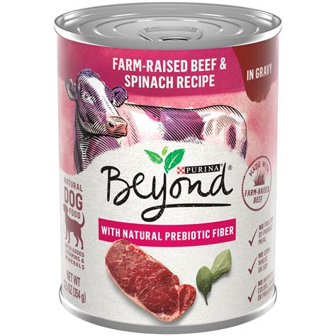 12 Pack Purina Beyond Natural Wet Dog Food In Gravy Grain Free Farm