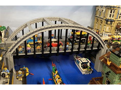 Lego Moc Modern Arch Bridge By Momentaneously Rebrickable Build