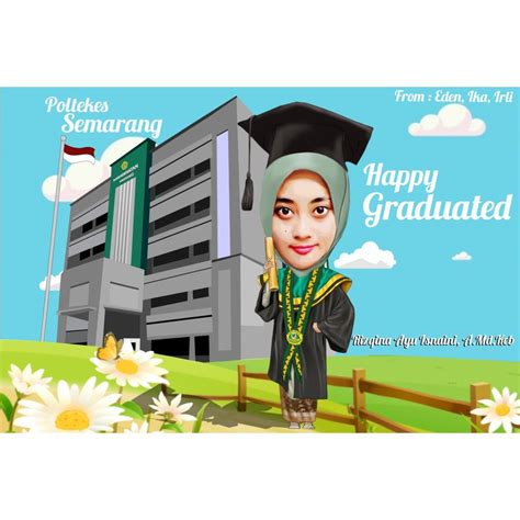 Detail Background Karikatur Wisuda Koleksi Nomer