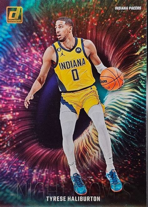 Tyrese Haliburton Donruss Night Moves Ssp Price Guide