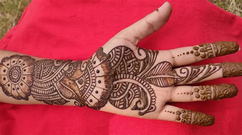 Easy Arabic Mehndi Designs For Front Hands Arabic Mehndi Lagane Ka