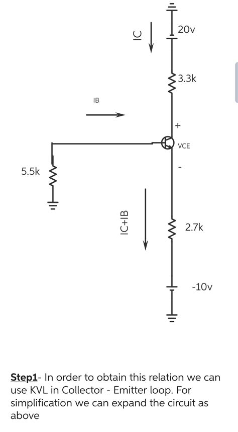 Solved Given The Following Circuit Assume B 100 And Determine Q