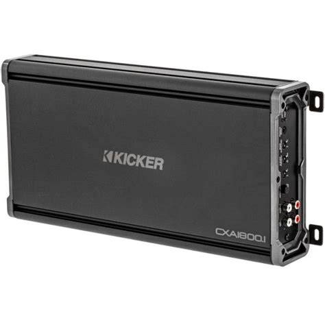 Kicker Cxa1800 1 1800 Watts Rms Class D Monoblock Amplifier