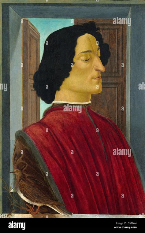 Kunstmalerei Botticelli Giuliano De Medici Nationale Kunstgalerie